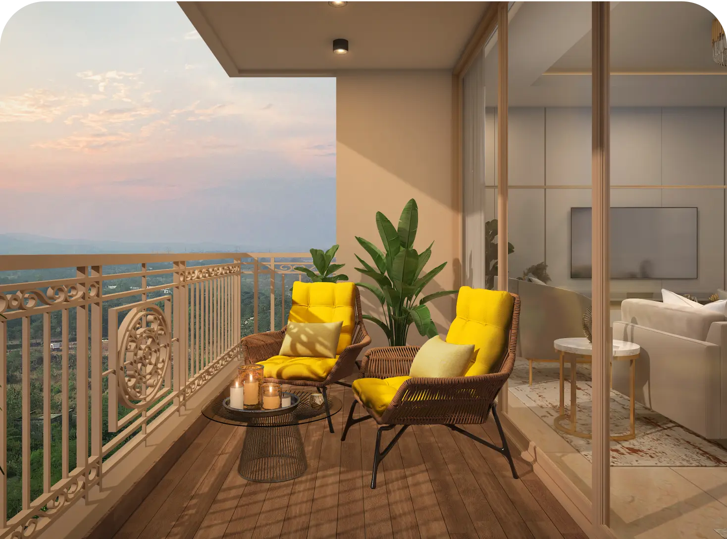 3 BHK – Arcadia Smart Living